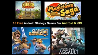 Best Android Strategy Games Free Without in App Purchases
