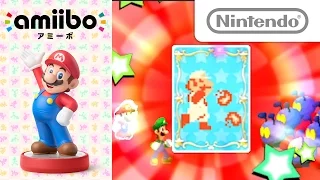 amiibo × マリオ＆ルイージRPG ペーパーマリオMIX 紹介映像