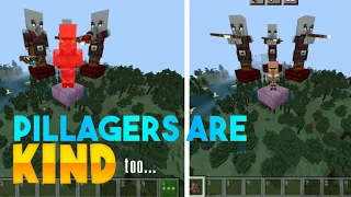 Pillagers aren't that bad... #minecraft #memes #shorts