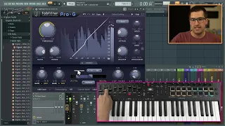 FabFilter Pro-G - M-Audio Oxygen Pro FL Studio Template