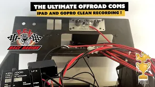 PCI Radios perfect offroad COMS  intercom, gopro and Ipad charging