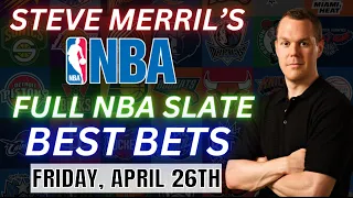 NBA Playoffs Predictions Today | Clippers vs Mavericks | Suns vs Timberwolves | NBA Best Bets 4/26