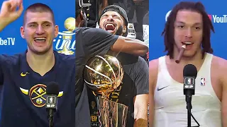 The Denver Nuggets React To Winning The 2023 NBA Championship