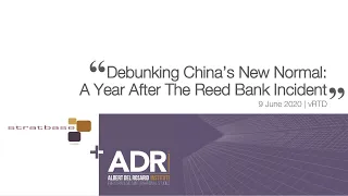 ADRi vRTD: "Debunking China’s New Normal: A Year After the Reed Bank Incident"