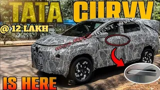 TATA CURVV Petrol - Launch @ Rs 12 Lakh? 🔥SUV Against CRETA  | Price, Launch date, Features |