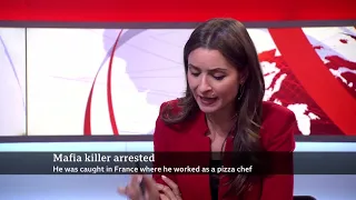 BBC WORLD: Mafia killer arrested