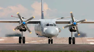 AN-26 WITH A GORGEOUS LOUD SOUND! + PISTON BONUS THE END. Kubinka Airfield