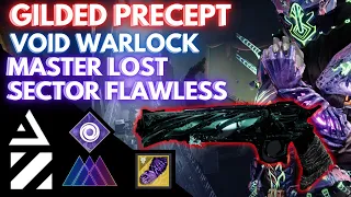 Solo Flawless Gilded Precept   Void Warlock Master Lost Sector