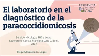 Paracoccidioides: el laboratorio en el diagnóstico