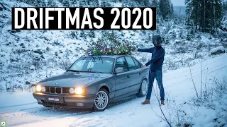 Christmas Drift 2020 - BMW E34 525 Turbo!