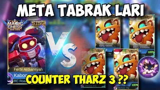 KABOOM 3 VS THARZ SKILL 3 !! APAKAH INI COUNTER THARZ 3 ?? MAGIC CHESS UPDATE TERBARU 2024 !!