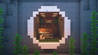 Minecraft | How to Build an Underwater Mountain House