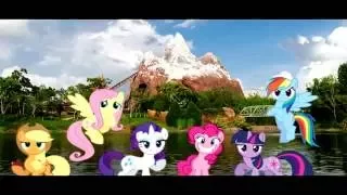 Ponies on Expedition Everest