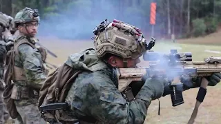 RANGE DAY with U.S. Marines at Camp Lejeune (FULL AUTO)