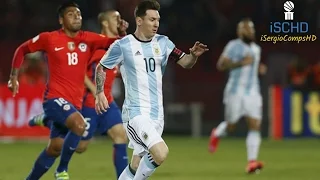 Lionel Messi vs Chile (Away) (6/06/2016) HD 1080i • K22