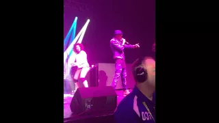 August Alsina performing Hold You Down