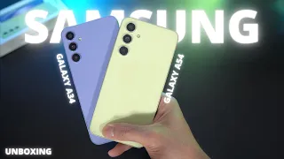 SAMSUNG Galaxy A54 / SAMSUNG A34 (Prise en main) : Les rois du milieu de gamme ! Lequel choisir ?