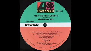 Gwen McCrae – Keep The Fire Burning (1982) (Sunset Mix)