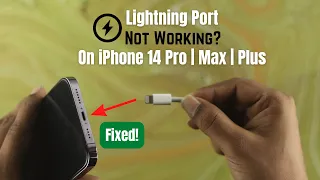 Fix- Lightning Port Not working Any iPhone!