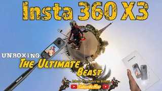 Insta360 X3 Unboxing & Review I World's Best 5K 360 And Action Camera I Ultimate Beast