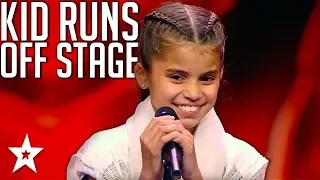 Little Girl Runs Off Stage! Judges Are Shock At What Happens Next!