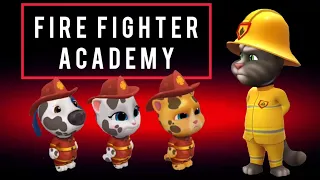 My Talking Tom Friends - FIRE FIGHTER ACADEMY