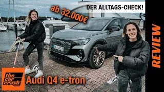 Audi Q4 e-tron (2022) Mein Alltags-Check mit dem Elektro SUV ab 32.000€! Fahrbericht | Review | Test