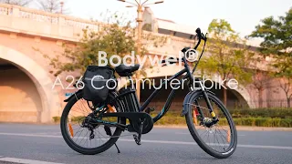 Bodywel® A26 Ladies Electric Bike  – 62 Miles Max Range/electric hybrid bikes/commuter electric bike