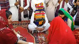 Sindh Ghot Kunwaar Rasm | Sindhi Groom Traditional Rasm in a college programm #sindh #groom #culture
