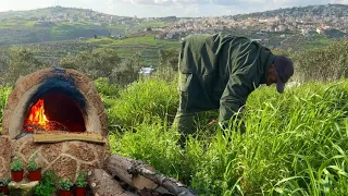 120 minutes of life in a Palestinian village | fresh harvest and delicious recipes