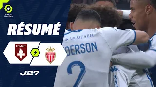 FC METZ - AS MONACO (2 - 5) - Résumé - (FCM - ASM) / 2023-2024