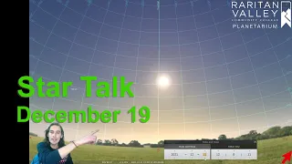 December 19 Star Talk: The Winter Solstice