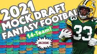2021 Fantasy Football Mock Draft | 14-Teams! (August 2021)