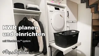 Hauswirtschaftsraum planen und einrichten mit Waschturm™ system