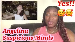 American Reacts To Angelina Jordan - Suspicious Minds (Elvis Presley Cover)Amazing !! Reaction.