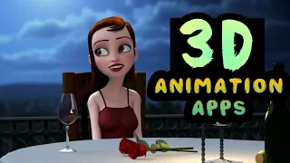 Top 3D Animation Apps For Android & iOS | Create 3D Cartoon Animation In Your Smartphone (In Hindi)