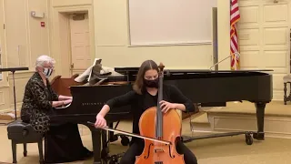 Emma Hoster - Elgar Cello Concerto, 1st Movement