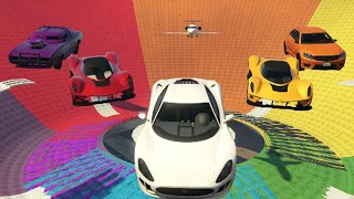 TODOS LOS COCHES vs RPG!! TIRACO INCREIBLE! - GTA V ONLINE