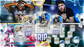 AUA 🤕 tränen im 😭 90+ ICON PACK SBB vs ENSAR🔥FIFA 23 Squad Builder Battle