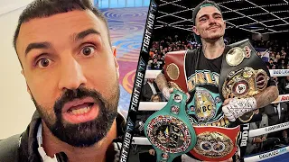 "GEORGE KAMBOSOS IS UNDISPUTED" PAULIE MALIGNAGGI PUTS UNDISPUTED HANEY ARGUEMENT TO REST