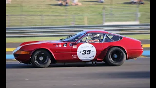 Ferrari 365 GTB/4 Daytona on Le Mans Classic : V12 Compilation Sound !  [HD]