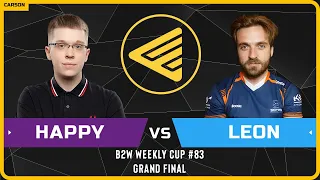 WC3 - [UD] Happy vs Leon [HU] - GRAND FINAL - B2W Weekly Cup #83