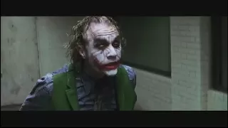 The Joker and Batman Interrogation Scene, but every time the Joker gets hit, you'll see.