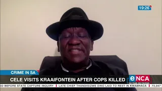 Cele visits Kraaifontein after cops killed