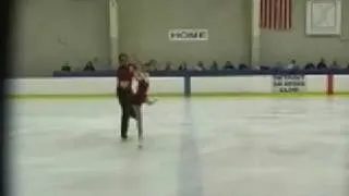 Britney Simpson and Nathan Miller 2008 Skate Detroit Junior Pairs FS: