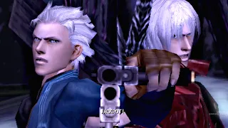 Dante and Vergil JACKPOT Scene - Devil May Cry 3 HD Remaster PS5 (4K Ultra HD)