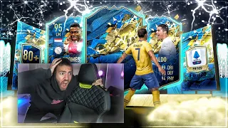 FIFA 20: TOTS SERIE A UPGRADE SBC PACK OPENING + ICON ROULETTE 🔥🔥