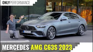 Mercedes AMG C63s E-PERFORMANCE - F1-inspired 4-cylinder PHEV Powertrain !
