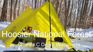 Hoosier National Forest/Deam Wilderness/Cold Winter Camping