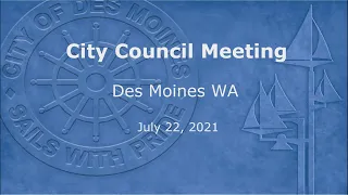 Council Meeting 07/22/2021